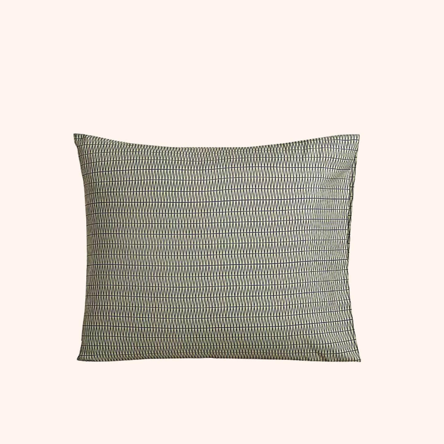 🎁 Struktur Olive Leaf – Kussensloop 60x70 cm | Natuurlijke Scandinavische rust (100% off)