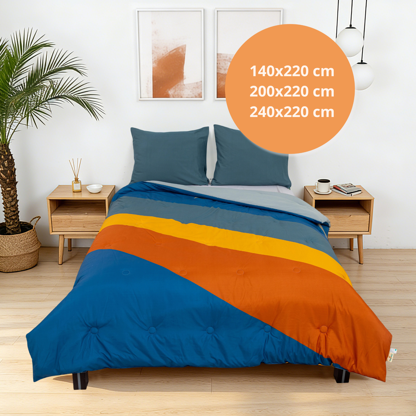 Dreamwave - Artic Drift - La couette sans housse | housse fixe | lavable