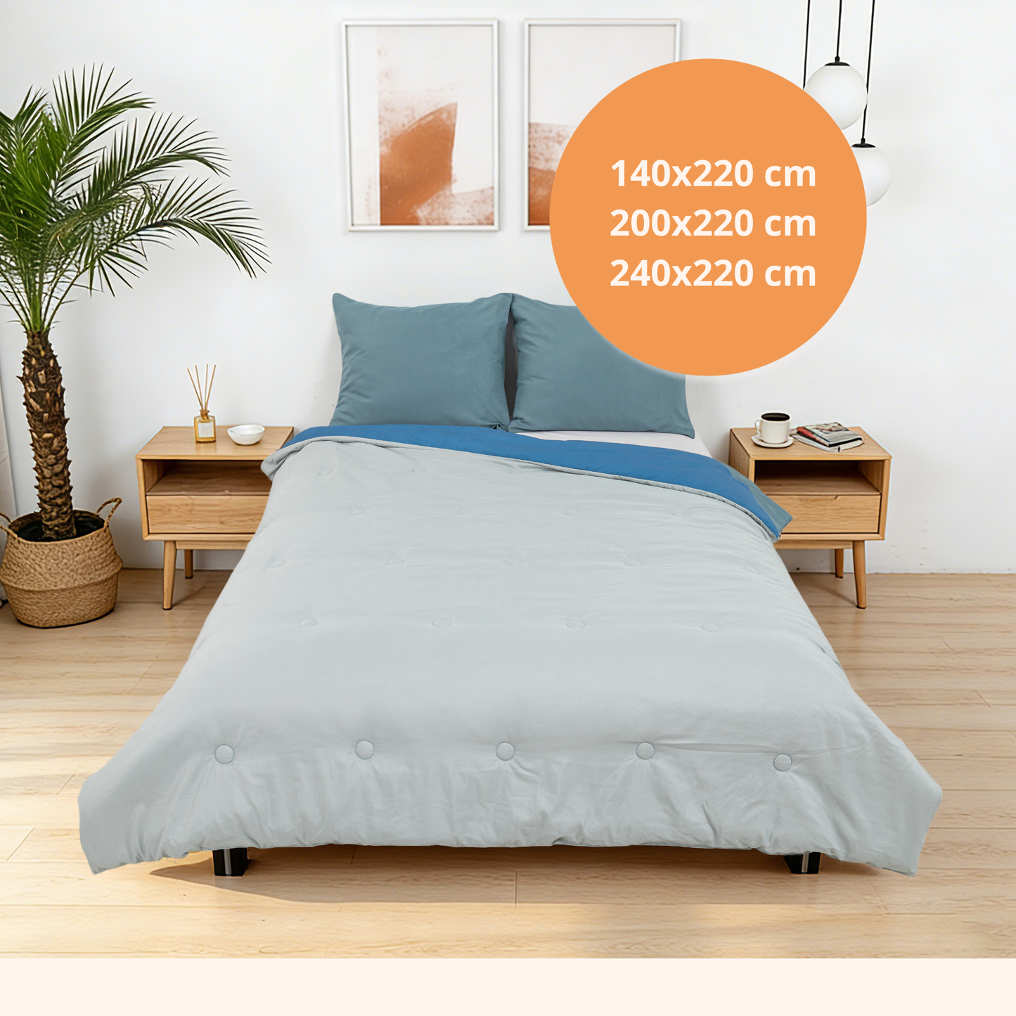 Dreamwave - Artic Drift - La couette sans housse | housse fixe | lavable