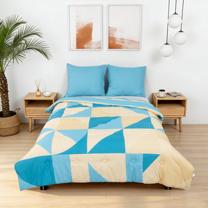 Sommardröm - Blue Breeze - La couette sans housse de couette |housse fixe |lavable