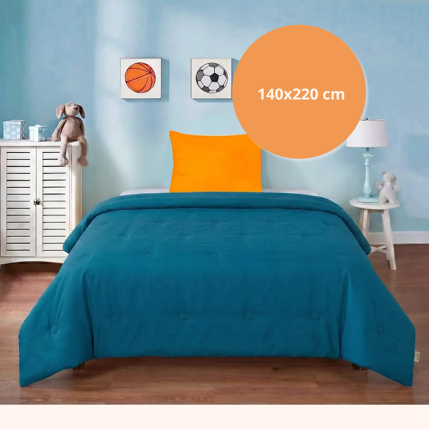 Good vibes - Cosmic Adventure - La couette sans housse pour enfants | housse fixe | lavable