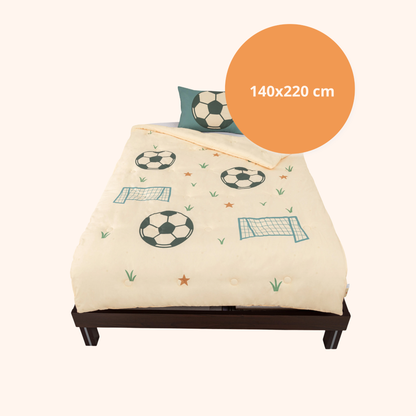 Snork Goal Getter - La couette sans housse pour les enfants |housse fixe |lavable