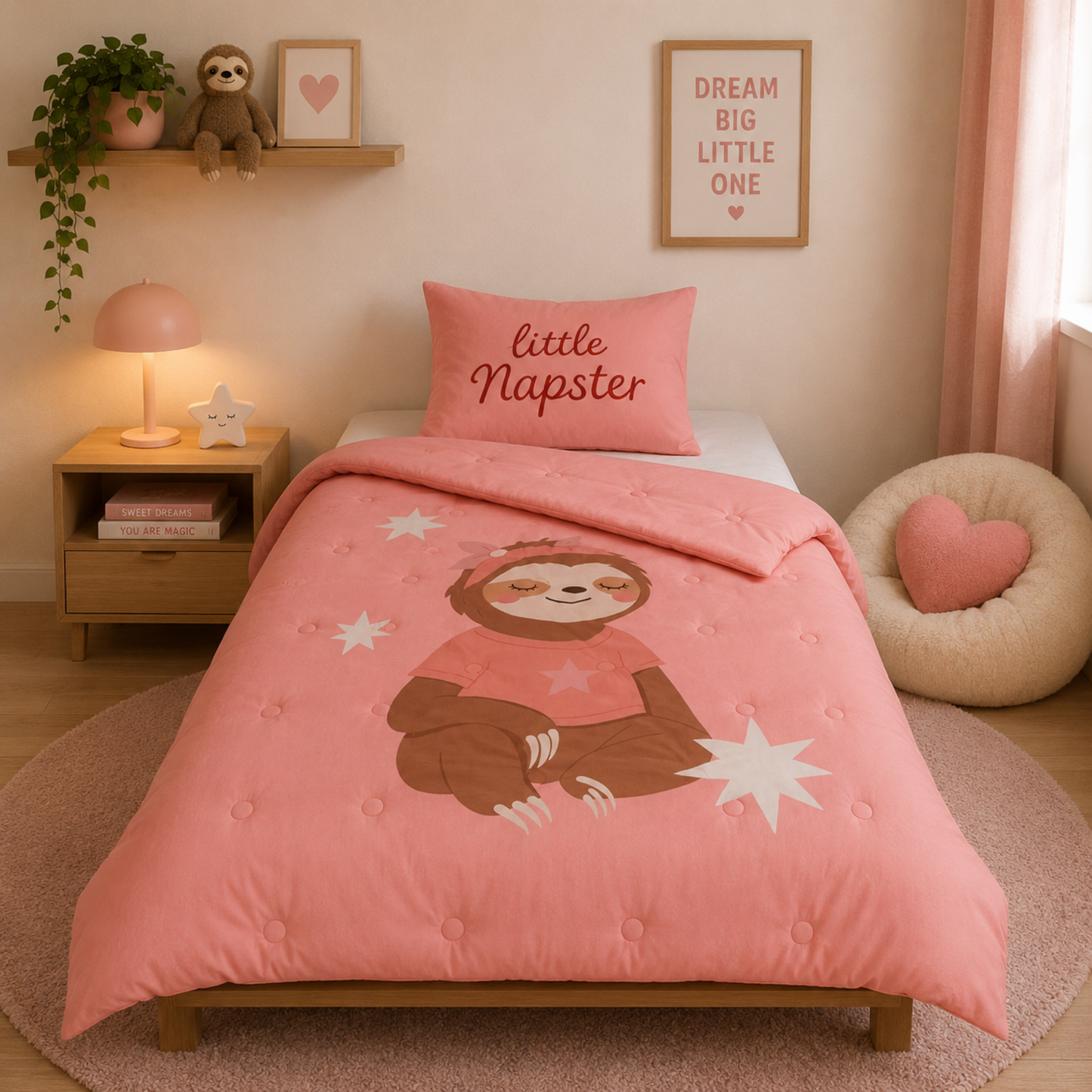 Snork Lazy Days - La couette sans housse pour enfants | housse intégrée | lavable