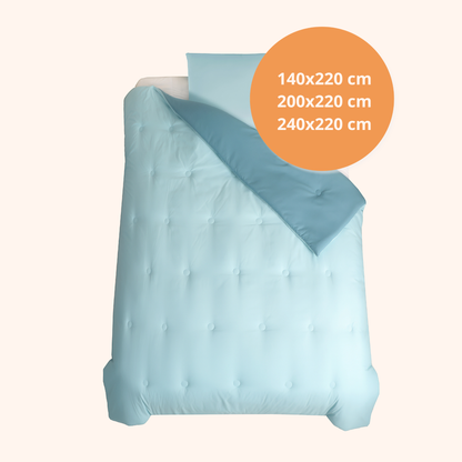 Nørd Midnight Blue - La couette sans housse de couette |housse fixe |lavable