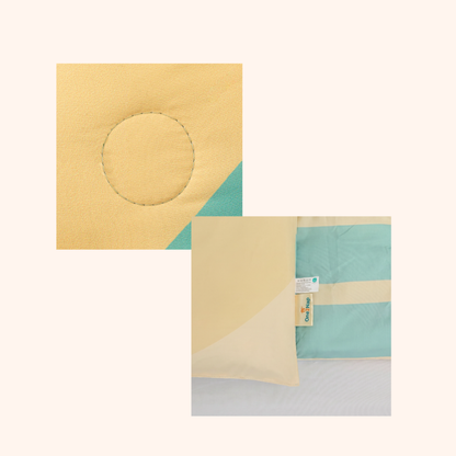 Sommardröm - Mint Calm - Het hoesloos dekbed zonder overtrek |vaste hoes |wasbaar