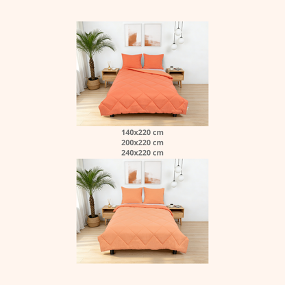 Sommarvino - Nordic Clay - Het hoesloos dekbed zonder overtrek |vaste hoes |wasbaar