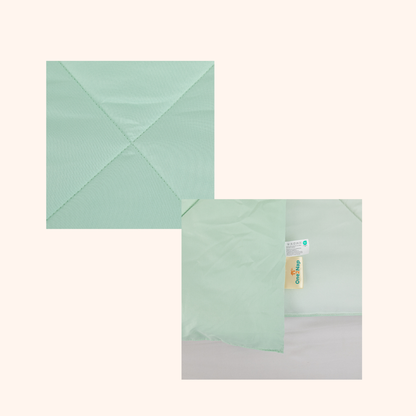 Sommarvino - Nordic Seafoam - Het hoesloos dekbed zonder overtrek |vaste hoes |wasbaar