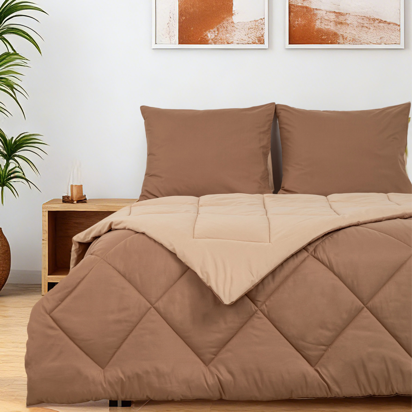 Sommarvino - Soft Mushroom - La couette sans housse de couette |housse fixe |lavable