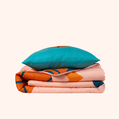 Good vibes - Sporty Summer - Het hoesloos dekbed zonder overtrek voor de kids |vaste hoes |wasbaar