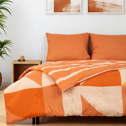 Sommardröm - Sunrise Glow - La couette sans housse | housse fixe | lavable