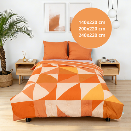 Sommardröm - Sunrise Glow - La couette sans housse | housse fixe | lavable