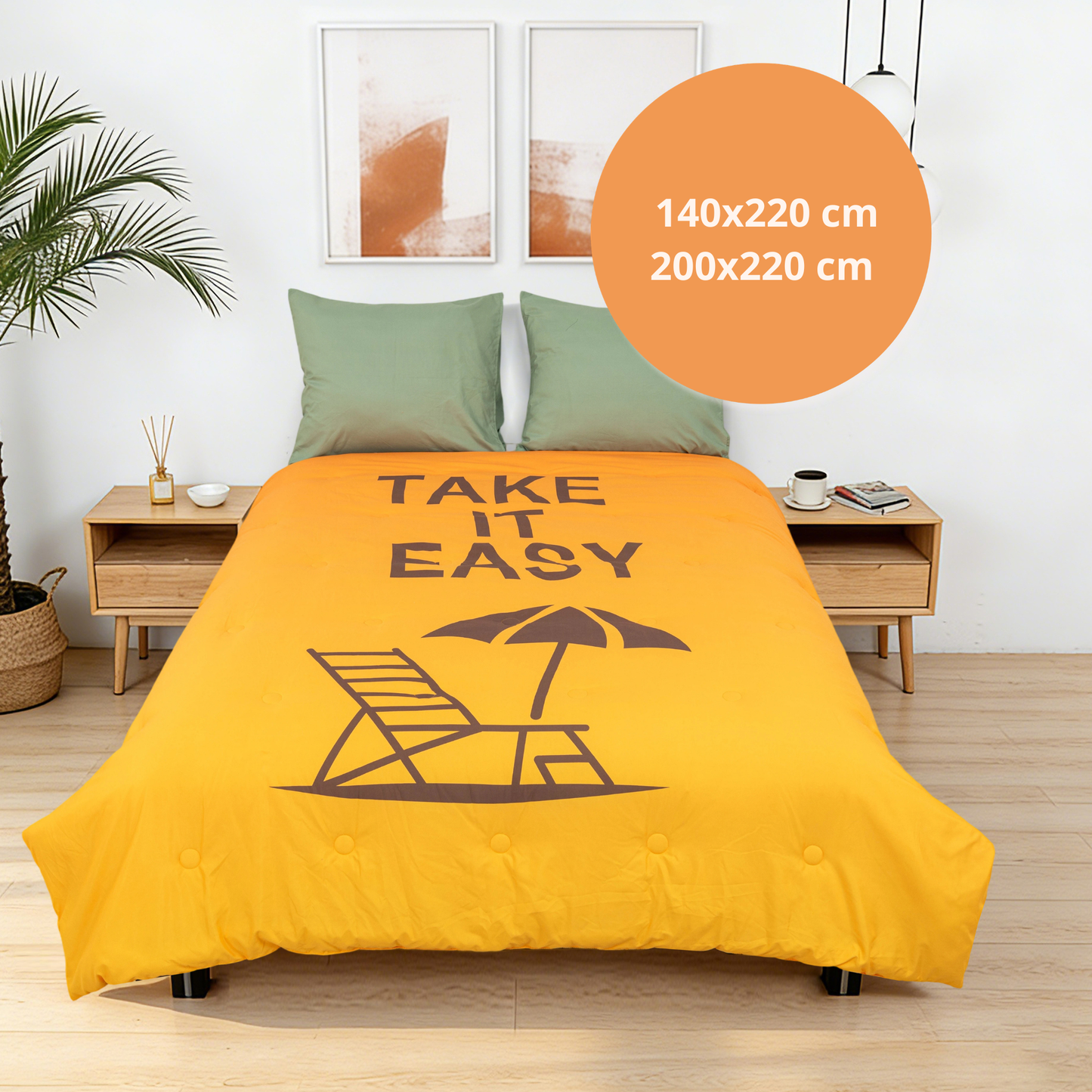 Take-it-Lazy - The Lounger - La couette sans housse de couette | housse fixe | lavable