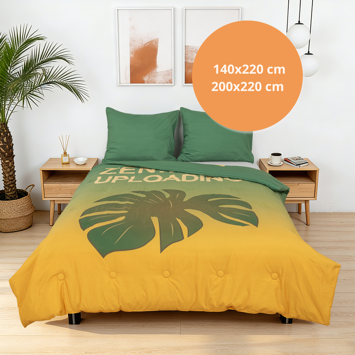 Take-it-Lazy - The Zen Dreamer - La couette sans housse | housse fixe | lavable