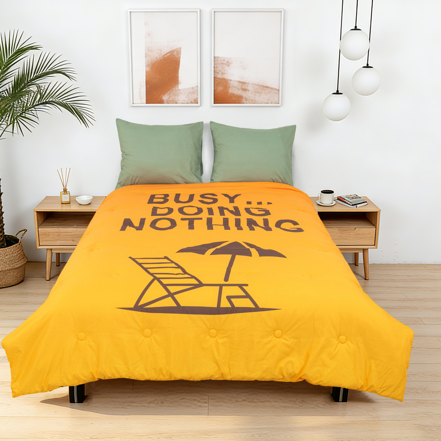 Take-it-Lazy - The Lounger - Het hoesloos dekbed zonder overtrek |vaste hoes |wasbaar