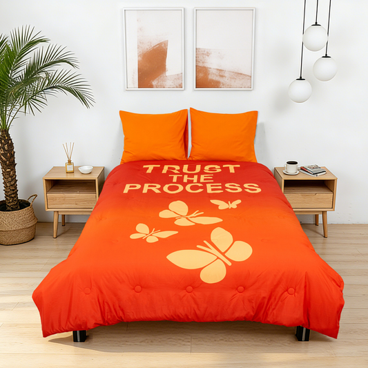 Take-it-Lazy - The Optimist - Het hoesloos dekbed zonder overtrek |vaste hoes |wasbaar