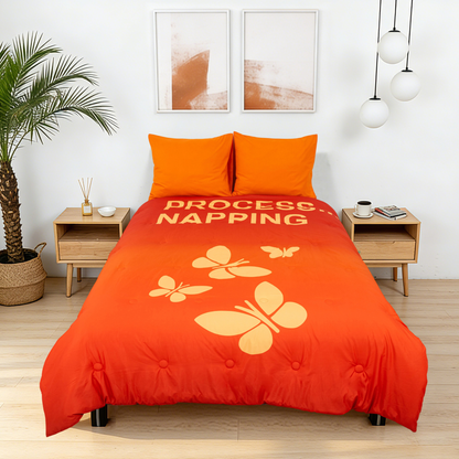 Take-it-Lazy - The Optimist - Het hoesloos dekbed zonder overtrek |vaste hoes |wasbaar