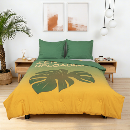 Take-it-Lazy - The Zen Dreamer - Het hoesloos dekbed zonder overtrek |vaste hoes |wasbaar