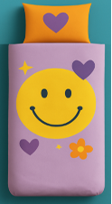 Good vibes - Good Vibes Only - Het hoesloos dekbed zonder overtrek voor de kids |vaste hoes |wasbaar
