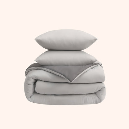 Nørd Stone Grey - Hoesloos dekbed