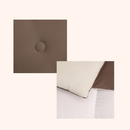 Nørd Warm Sand - Hoesloos dekbed