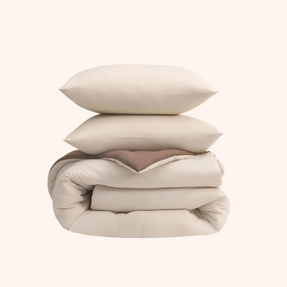 Nørd Warm Sand - Hoesloos dekbed