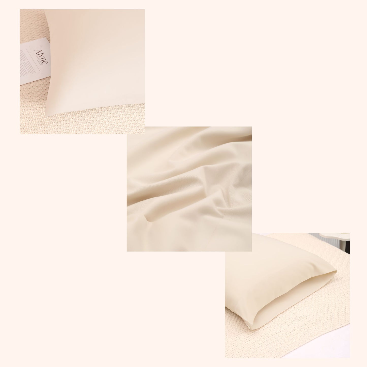 Nørd Warm Sand - Kussensloop (60×70 cm) (per 2 verpakt)