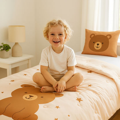 Couette enfant sans housse Snork Cuddle Caramel
