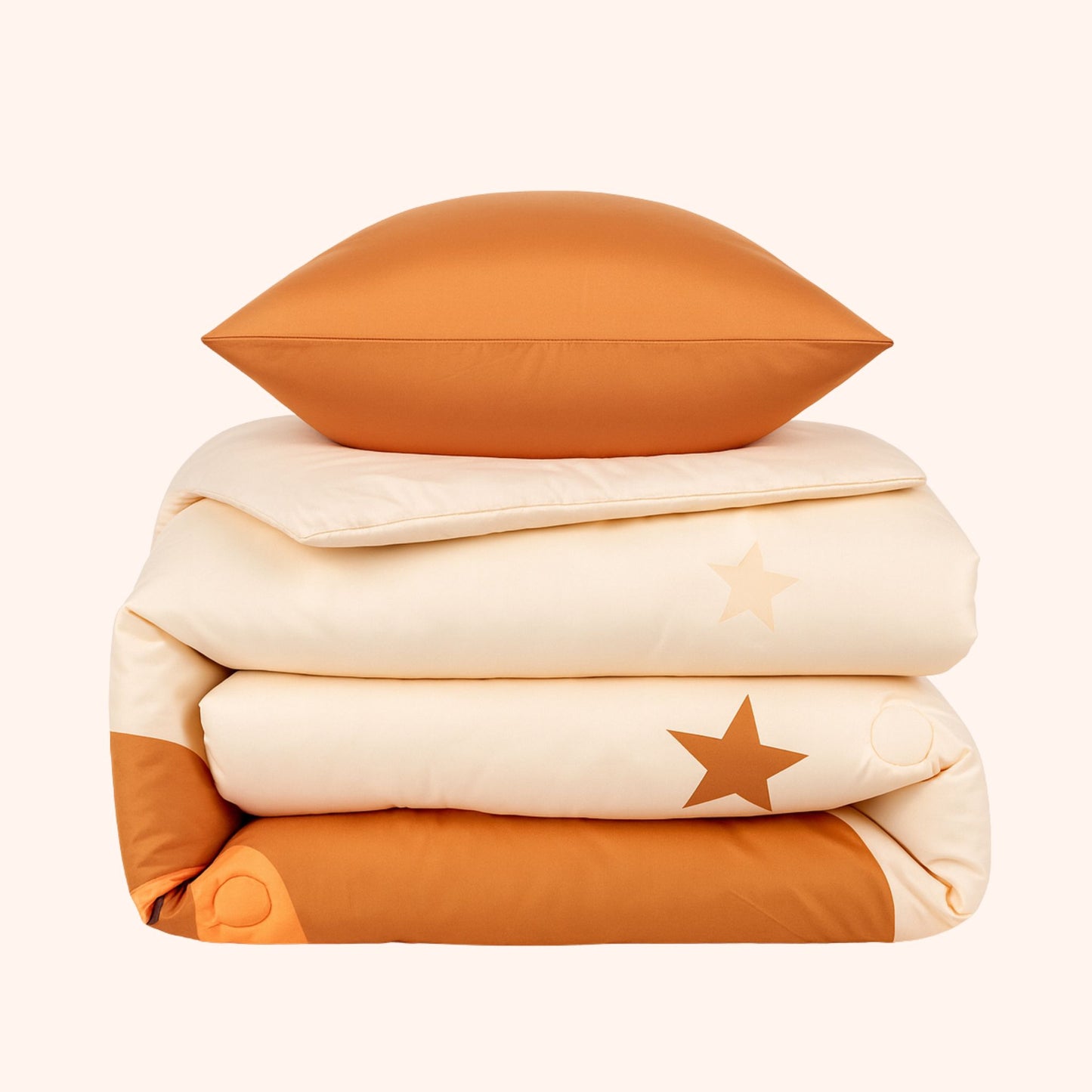 Couette enfant sans housse Snork Cuddle Caramel