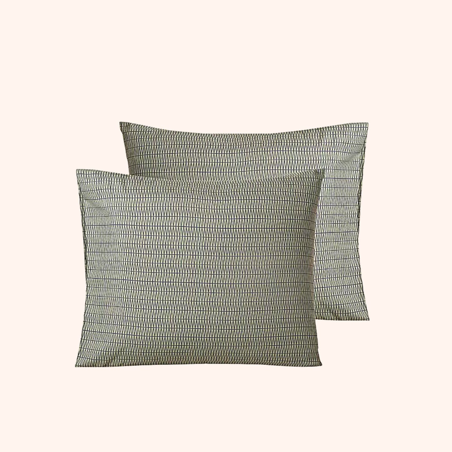 Struktur Olive Leaf - Kussensloop (60×70 cm) (per 2 verpakt)