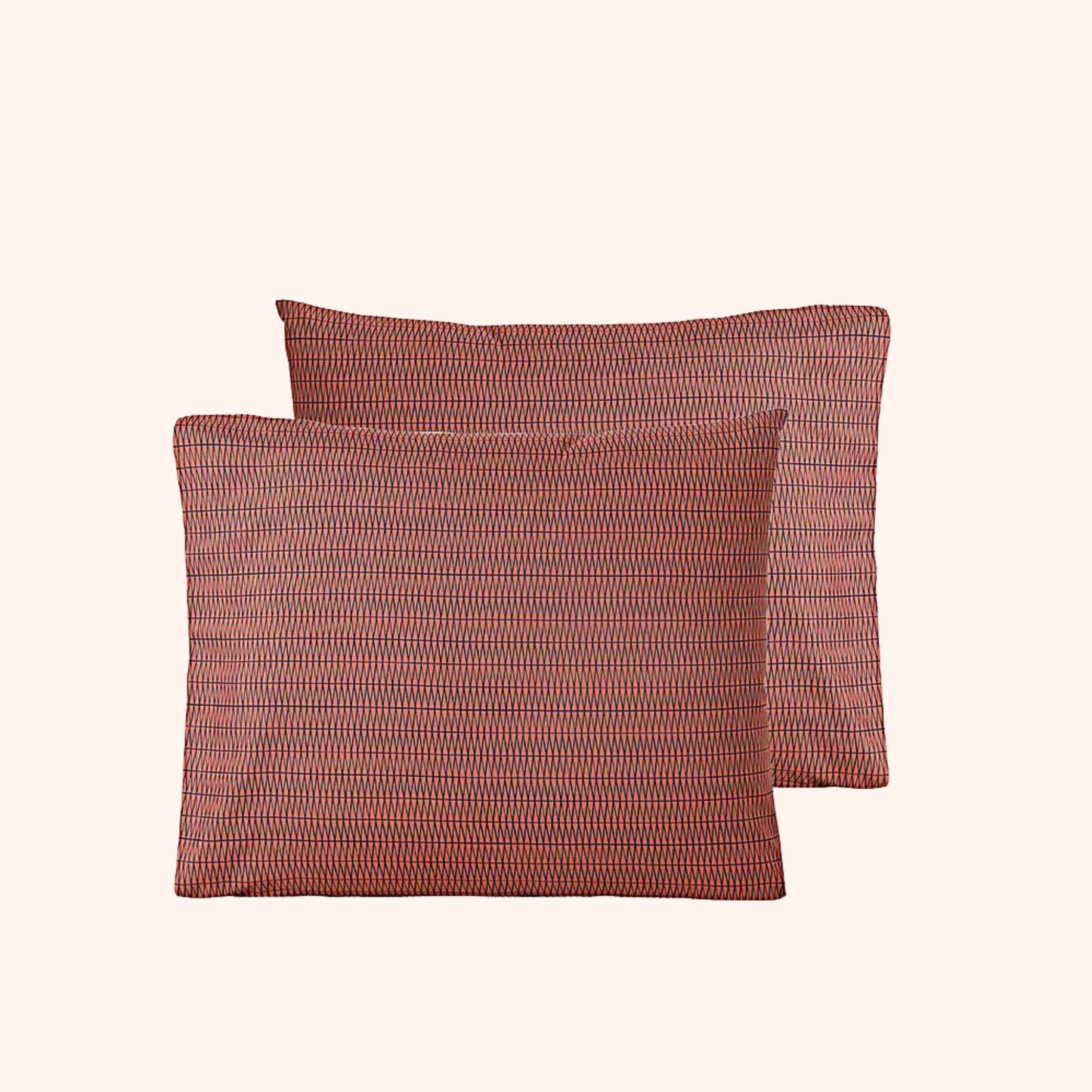 Struktur Velvet Plum - Kussensloop (60×70 cm) (per 2 verpakt)