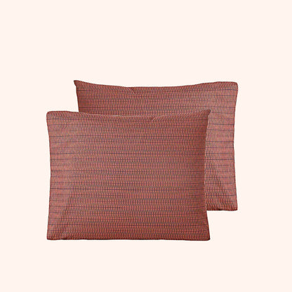 Struktur Velvet Plum - Kussensloop (60×70 cm) (per 2 verpakt)