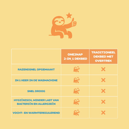 Couette enfant sans housse Snork Jurassic Joy